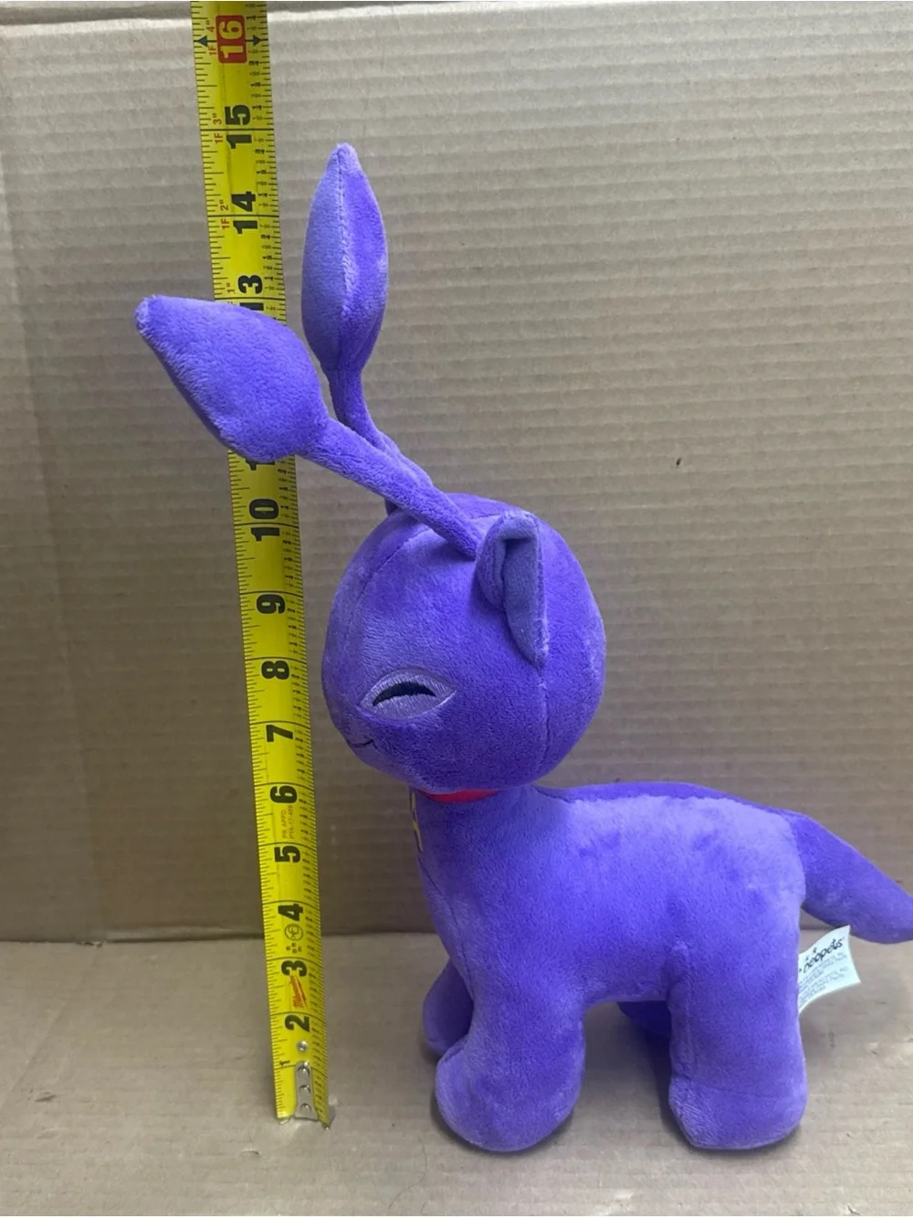 Excellent Neopets Jumbo Purple Aisha Plush 15